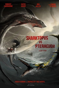  Sharktopus vs. Pteracuda (2014) Poster 