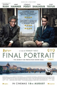  Final Portrait – L’arte di essere amici (2018) Poster 